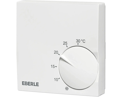 EBERLE Raumthermostat RTR-S 6121-6 weiß 131110151600 Eberle Thermostat zur Temperaturregelung