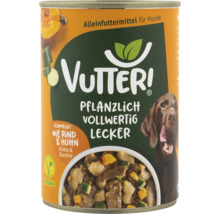 Alimentation humide pour chien Vutteri avec potiron et courgettes en conserve