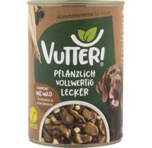 Alimentation végane pour chiens Vutteri en conserve