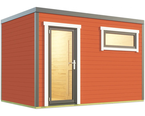 Abri de jardin avec fenêtre et porte