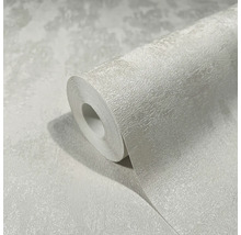 Rouleau de papier peint texturé blanc