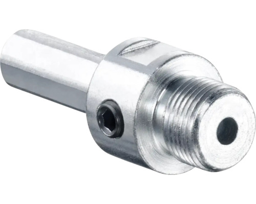 Adaptateur de broche métallique fileté