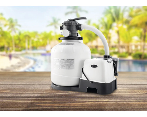 Système de filtration à sable Intex pour piscines