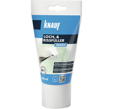 Knauf Mastic de rebouchage pour trous et fissures en intérieur, tube de 160 millilitres