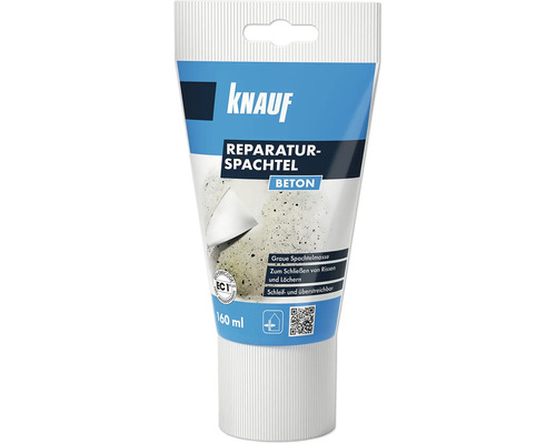 Knauf Reparaturspachtel Beton in Tube, 160 ml