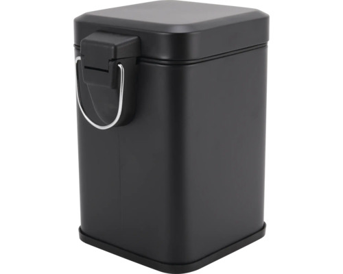 Poubelle à pédale métallique avec couvercle