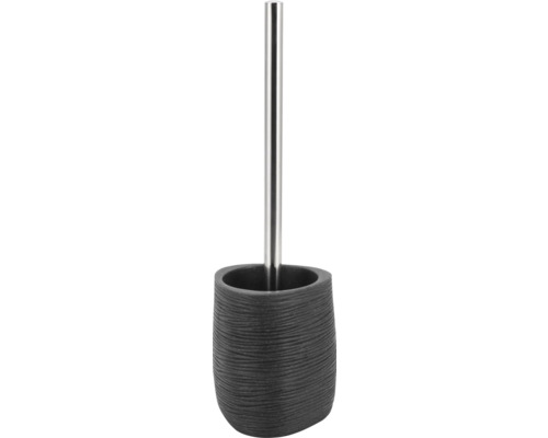 Toilettenbürste mit Halterung aus Kunststoff und Edelstahl