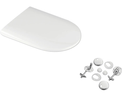 Toilettendeckel mit Befestigungsmaterial