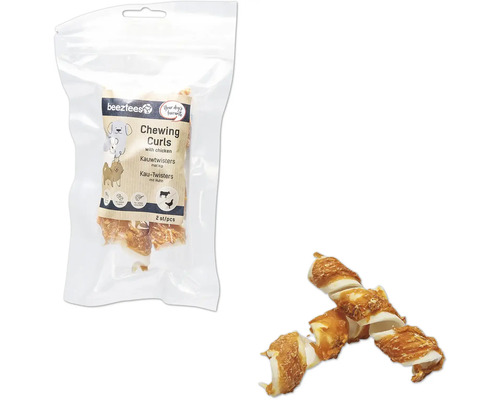 En-cas pour chiens beeztees bâtons à mâcher Twister bœuf au poulet 12,5 cm 2 pièces En-cas pour chiens beeztees bâtons à mâcher Twister bœuf au poulet 12,5 cm 2 pièces