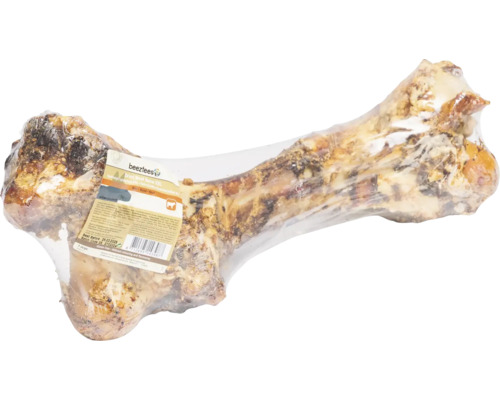 Beheizter Rinderknochen XXL in Folie