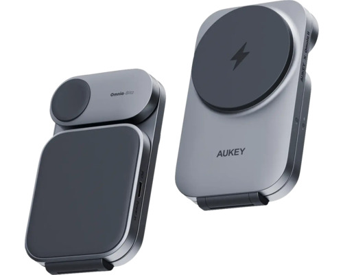 Zwei Aukey Omnia Blitz kabellose Ladegeräte