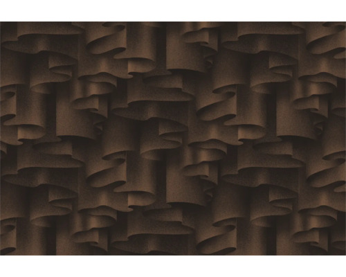 Impression numérique intissé 2538M-13 GMK Drape bronze 400x270cm Papier peint à rayures