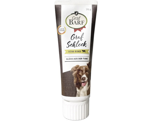 Graf Barf friandise pour chien au boeuf en tube, 75 grammes