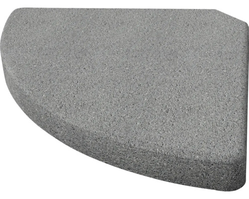 Plaque pour pied de parasol en béton GARDEN PLACE 16 kg béton gris clair Plaque pour pied de parasol en béton GARDEN PLACE 16 kg béton gris clair