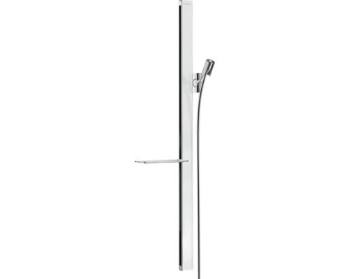 Brausestange hansgrohe Unica E chrom/weiß glänzend Brausestangenlänge 945 mm mit Isiflex Brauseschlauch 1600 mm 27640400 Brausestange hansgrohe Unica E chrom/weiß glänzend Brausestangenlänge 945 mm mit Isiflex Brauseschlauch 1600 mm 27640400