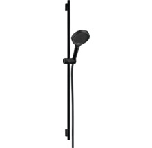 Brausegarnitur hansgrohe Rainfinity S Puro 130 3jet EcoSmart schwarz matt Brausestangenlänge 1008 mm 28744670