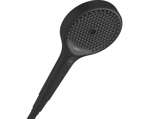 Handbrause hansgrohe Rainfinity 130 3jet EcoSmart rund Ø 130 mm schwarz matt 26865670