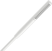 Douchette tube hansgrohe Pulsify E 100 1jet EcoSmart+ ronde Ø 20 mm blanc mat 24126700