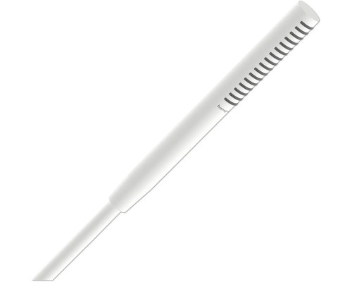 Stabhandbrause hansgrohe Pulsify E 100 1jet EcoSmart+ rund Ø 20 mm weiß matt 24126700