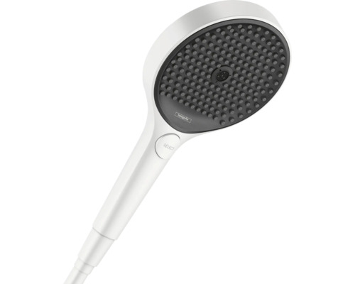Douchette hansgrohe Rainfinity 130 3jet EcoSmart ronde Ø 130 mm blanc mat 26865700 Douchette hansgrohe Rainfinity 130 3jet EcoSmart ronde Ø 130 mm blanc mat 26865700