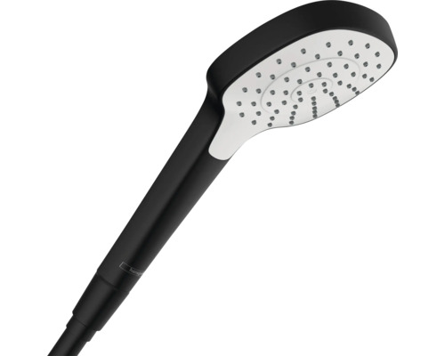 Handbrause hansgrohe Croma E 110 1jet EcoSmart eckig 185 x 110 mm schwarz matt 26815670