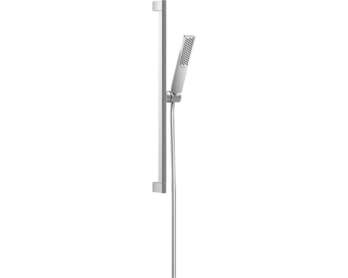 Brausegarnitur hansgrohe Pulsify E 100 1jet EcoSmart+ chrom glänzend Brausestangenlänge 663 mm 24371000 Brausegarnitur hansgrohe Pulsify E 100 1jet EcoSmart+ chrom glänzend Brausestangenlänge 663 mm 24371000
