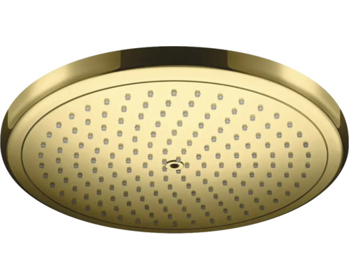 Kopfbrause hansgrohe Croma 280 1jet rund Ø 280 mm polished gold optic 26220990 Goldene Duschbrause