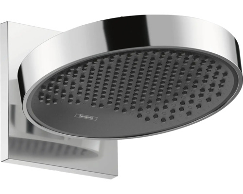 Kopfbrause hansgrohe Rainfinity 250 1jet EcoSmart rund Ø 250 mm mit Wandanschluss chrom 26227000