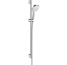 Brausegarnitur hansgrohe Croma Select E 1jet EcoSmart chrom weiß glänzend Brausestangenlänge 959 mm 26595400