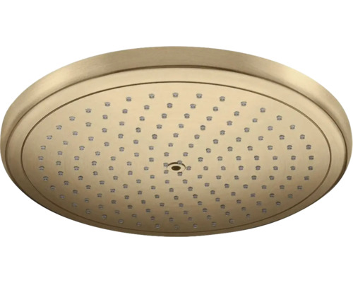 Kopfbrause hansgrohe Croma 280 1jet rund Ø 280 mm brushed bronze gebürstet 26220140 Runde Duschbrause für die Deckenmontage