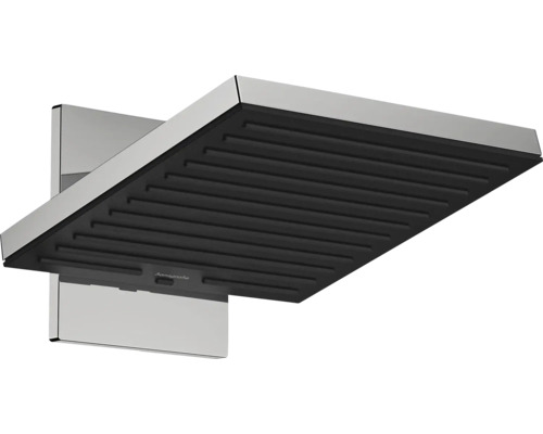 Kopfbrause hansgrohe Pulsify E 260 2jet eckig 284 x 260 mm mit Wandanschluss chrom 24350000