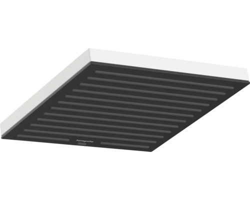 Kopfbrause hansgrohe Pulsify E 260 1jet EcoSmart+ eckig 260 x 260 mm weiß matt 24333700