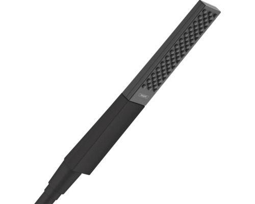 Stabhandbrause hansgrohe Rainfinity 100 1jet EcoSmart eckig 25 x 50 mm schwarz matt 26867670