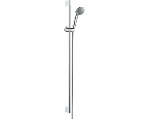 Brausegarnitur hansgrohe Crometta 85 Vario chrom glänzend Brausestangenlänge 959 mm 27762000 Brausegarnitur hansgrohe Crometta 85 Vario chrom glänzend Brausestangenlänge 959 mm 27762000