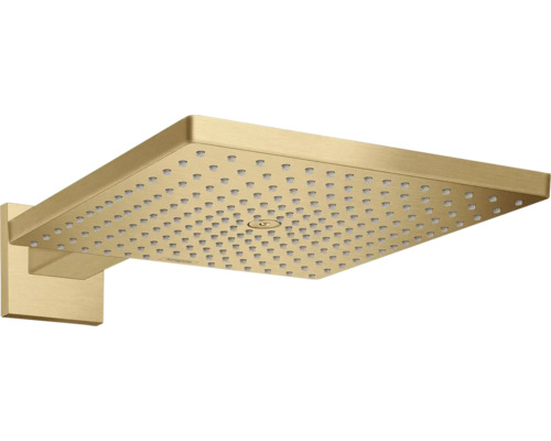 Kopfbrause Set hansgrohe Raindance E 300 1jet eckig 540 x 300 mm inkl. Brausearm brushed bronze gebürstet 26238140