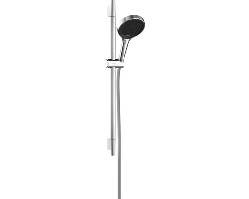 Brausegarnitur hansgrohe Rainfinity S Puro 130 3jet chrom glänzend Brausestangenlänge 720 mm 28745000 Brausegarnitur hansgrohe Rainfinity S Puro 130 3jet chrom glänzend Brausestangenlänge 720 mm 28745000