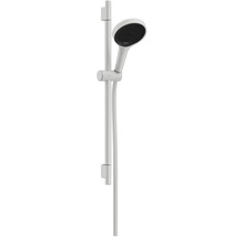Brausegarnitur hansgrohe Rainfinity S Puro 130 3jet weiß matt Brausestangenlänge 720 mm 28745700