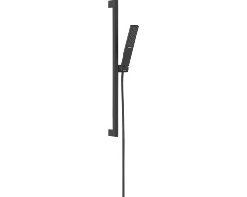 Brausegarnitur hansgrohe Pulsify E 100 1jet EcoSmart+ schwarz matt Brausestangenlänge 663 mm 24371670 Brausegarnitur hansgrohe Pulsify E 100 1jet EcoSmart+ schwarz matt Brausestangenlänge 663 mm 24371670