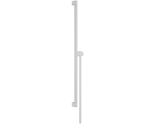 Brausestange hansgrohe Unica S Puro weiß matt Brausestangenlänge 950 mm mit Isiflex Brauseschlauch 1600 mm 24405700