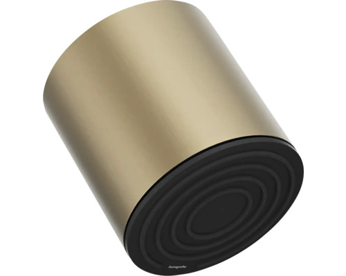 Kopfbrause hansgrohe Pulsify S 105 1jet rund Ø 110 mm brushed bronze gebürstet 24130140