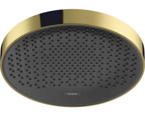 Kopfbrause hansgrohe Rainfinity 250 1jet EcoSmart rund Ø 250 mm polished gold optic 26229990