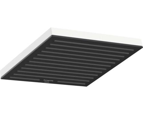 Kopfbrause hansgrohe Pulsify E 260 1jet EcoSmart eckig 260 x 260 mm weiß matt 24331700