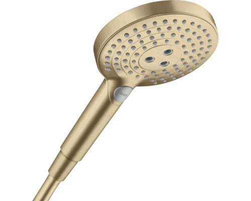 Handbrause hansgrohe Raindance Select S 120 3jet rund Ø 130 mm brushed bronze 26530140