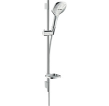 Brausegarnitur hansgrohe Raindance Select E 120 3jet EcoSmart chrom glänzend Brausestangenlänge 718 mm 26622000