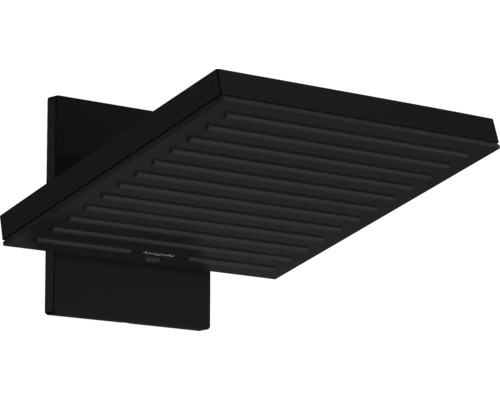 Kopfbrause hansgrohe Pulsify E 260 2jet EcoSmart eckig 284 x 260 mm mit Wandanschluss schwarz matt 24351670