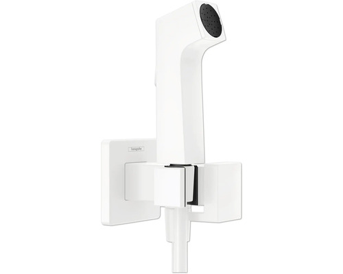 hansgrohe Bidetbrauseset Bidette 1jet E EcoSmart für Warmwasser mit Brausehalter und Brauseschlauch 125 cm weiß matt 29233700 hansgrohe Bidetbrauseset Bidette 1jet E EcoSmart für Warmwasser mit Brausehalter und Brauseschlauch 125 cm weiß matt 29233700