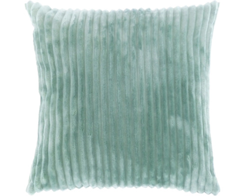 Coussin carré à motif côtelé