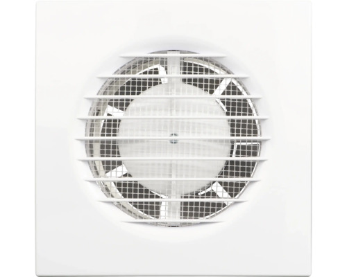 Ventilateur mural carré avec grille de protection
