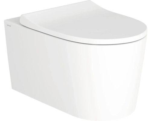 Wandhängendes WC mit geschlossenem WC-Sitz