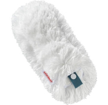 Housse de balai à poussière Leifheit blanche en fibres synthétiques